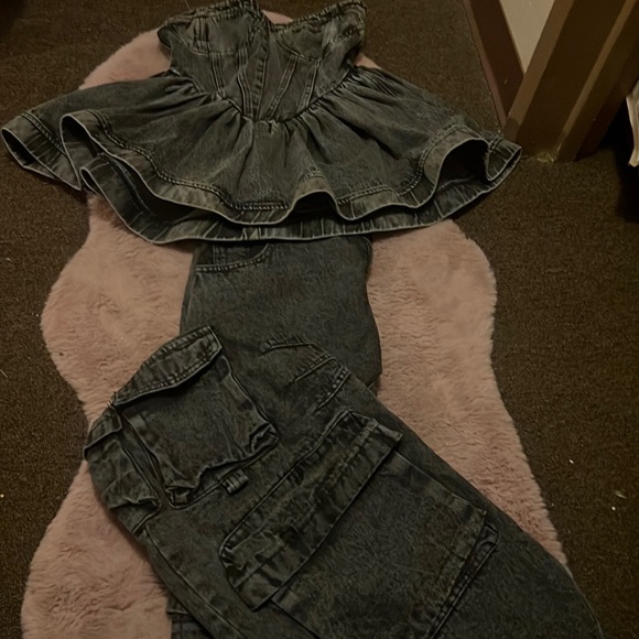 2 pieces denim set - Picture 1 of 1